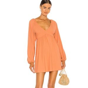Lovers and Friends Giorgia Dress in Ginger